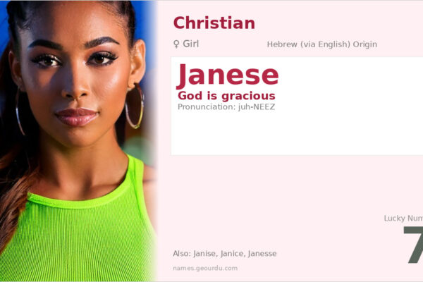 Janese Name Meaning — Hebrew Origin, Girl’s Name & Details (2025)