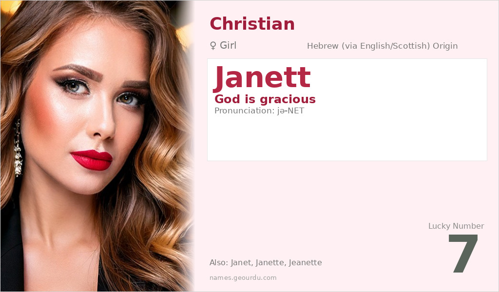 Janett Name Meaning and Details