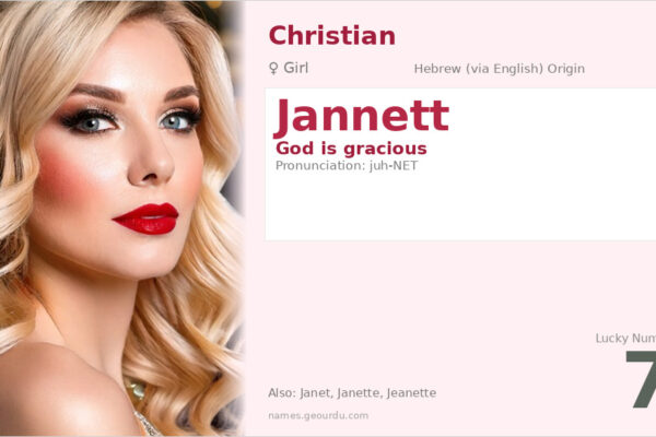 Jannett Name Meaning — Origin, Gender & Details (2025)
