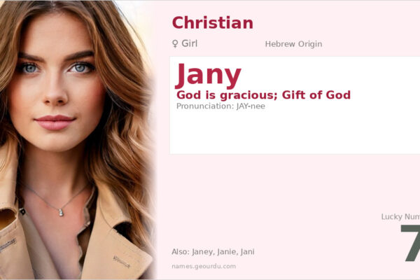 Jany Name Meaning — Hebrew Origin, Girl Name & Details (2025)