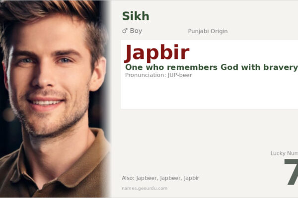 Japbir Name Meaning — Punjabi/Sikh Origin, Boy Name & Details (2025)