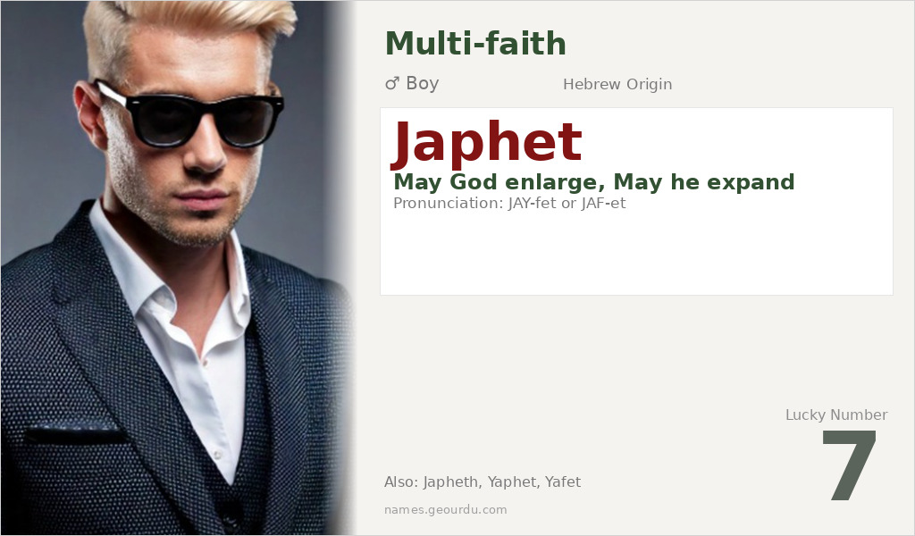 Japhet Name Meaning and Details