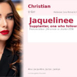 Jaquelinee Name Meaning and Details