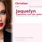 Jaquelyn Name Meaning and Details