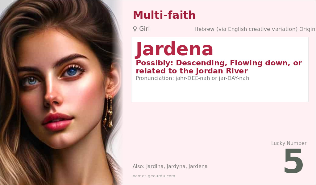 Jardena Name Meaning and Details