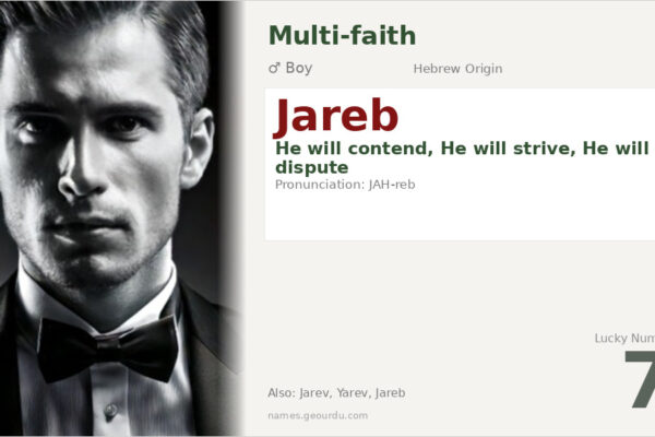 Jareb Name Meaning — Hebrew Origin, Biblical Significance & Details (2025)