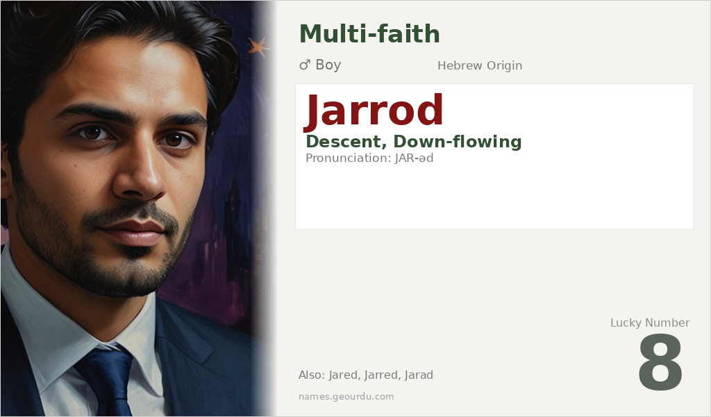 Jarrod Name Meaning and Details