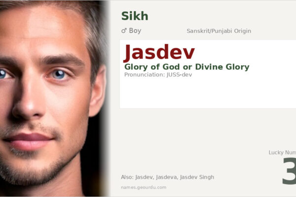Jasdev Name Meaning — Sikh Origin, Boy Name & Details (2025)