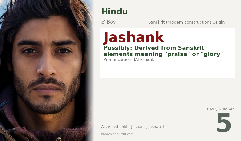Jashank Name Meaning and Details