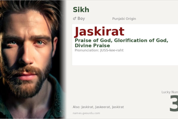 Jaskirat Name Meaning — Origin, Gender & Details (2025)