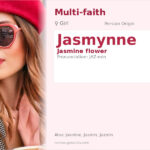 Jasmynne Name Meaning and Details