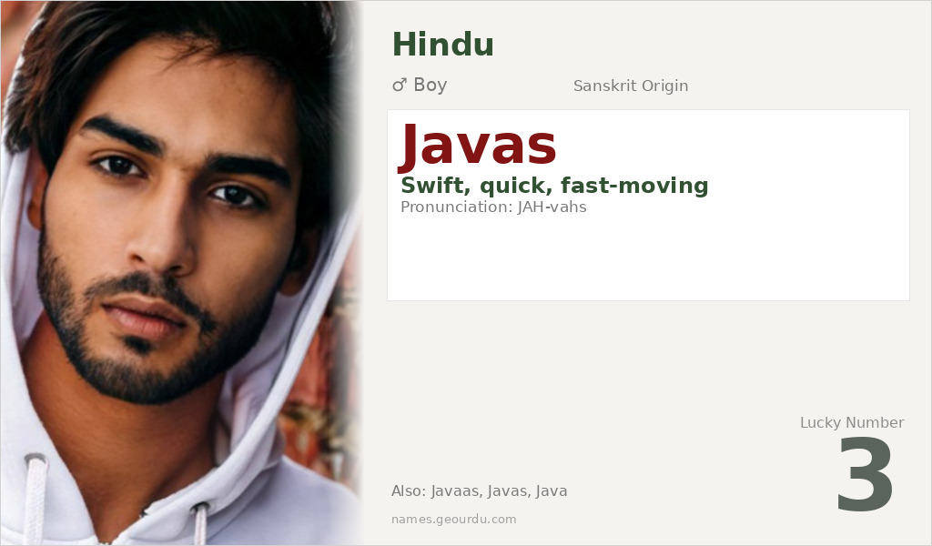 Javas Name Meaning and Details