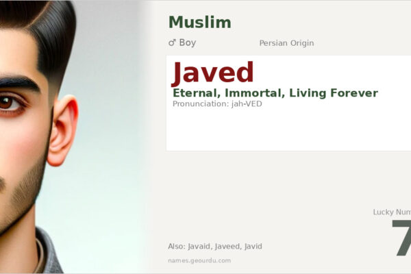 Javed Name Meaning — Persian Origin, Boy Name & Details (2025)