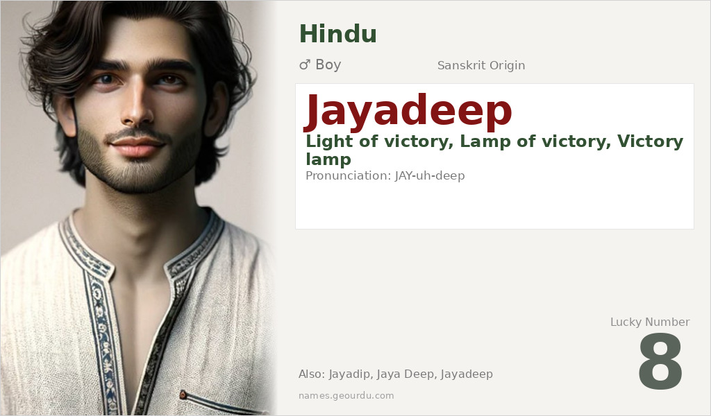Jayadeep Name Meaning and Details
