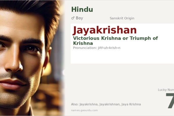 Jayakrishan Meaning — Sanskrit Origin, Boy Name & Details (2025)