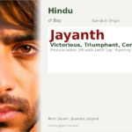 Jayanth Name Meaning and Details