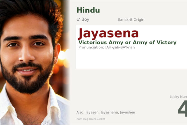 Jayasena Name Meaning — Sanskrit Origin, Boy Name & Details (2025)