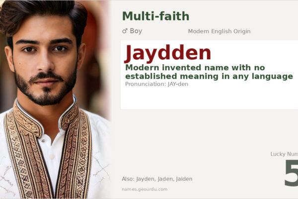 Jaydden Name Meaning — Modern Origin & Details (2025)