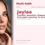 Jaylaa Name Meaning and Details