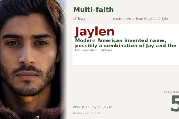 Jaylen Name Meaning — Modern American Origin & Details (2025)