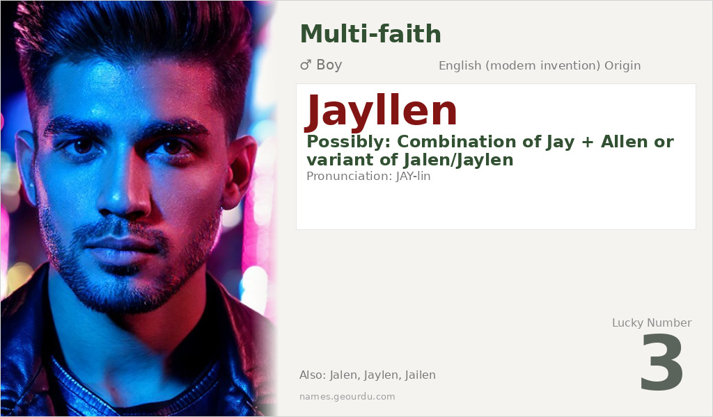 Jayllen Name Meaning and Details