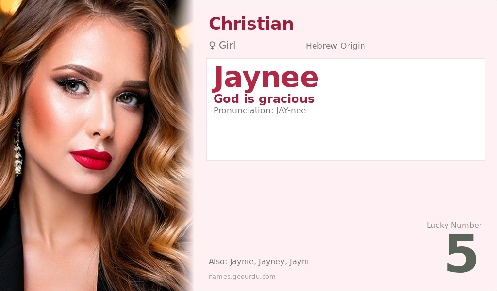 Jaynee Name Meaning and Details