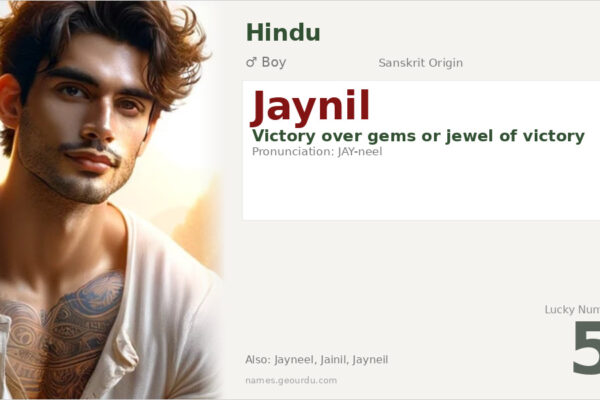 Jaynil Name Meaning — Sanskrit Origin, Boy Name & Details (2025)