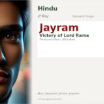 Jayram Name Meaning and Details