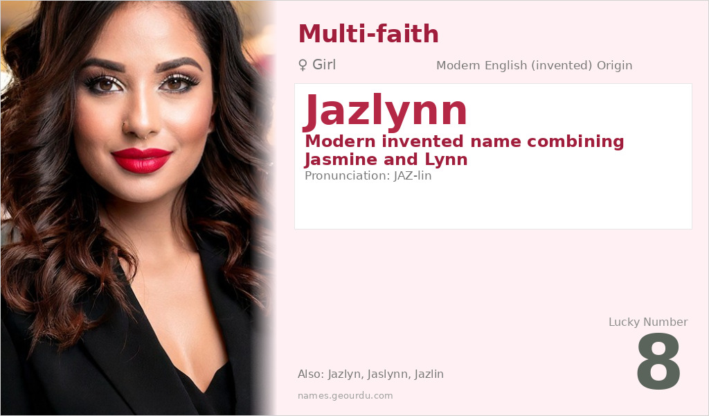 Jazlynn Name Meaning and Details