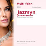 Jazmyn Name Meaning and Details