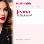 Jeana Name Meaning and Details