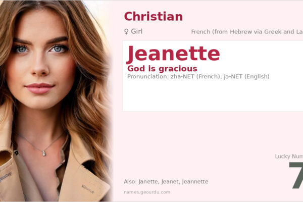 Jeanette Name Meaning — Hebrew Origin, Girl Name & Complete Guide (2025)