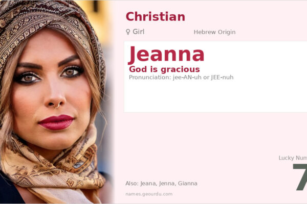 Jeanna Name Meaning — Hebrew Origin, Girl Name & Details (2025)