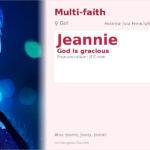 Jeannie Name Meaning and Details