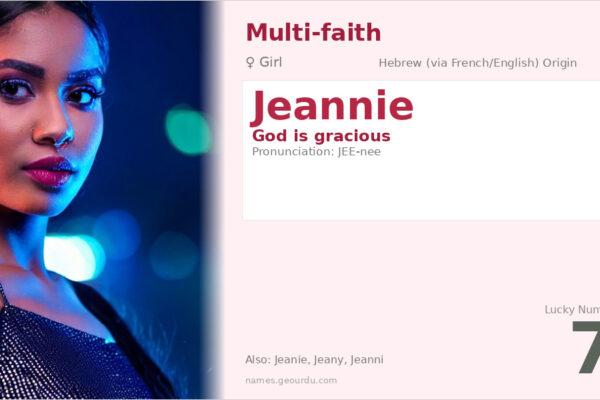 Jeannie Name Meaning — Origin, Gender & Details (2025)