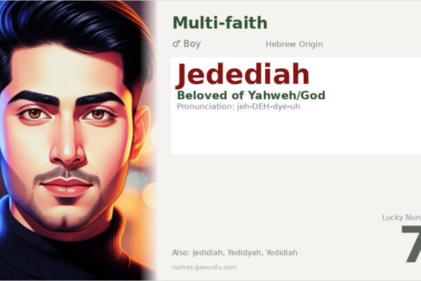 Jedediah Name Meaning — Hebrew Origin, Boy’s Name & Details (2025)