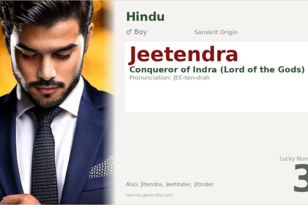 Jeetendra Name Meaning — Sanskrit Origin, Boy Hindu Name & Details (2025)