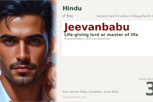 Jeevanbabu Name Meaning — Sanskrit & Dravidian Origin, Boy Name (2025)