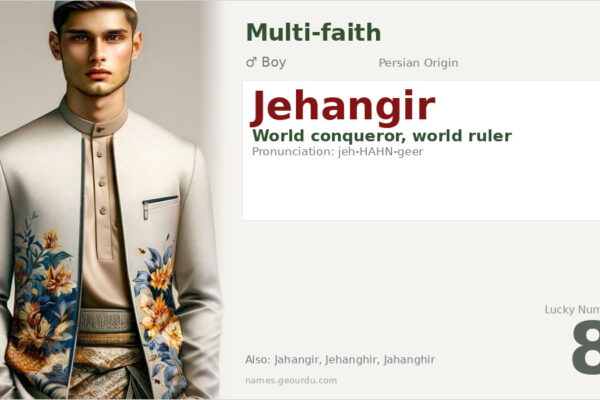 Jehangir Name Meaning — Persian Origin, World Conqueror & History (2025)