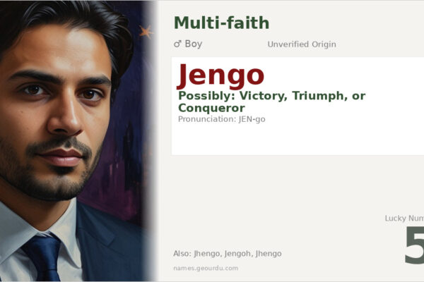 Jengo Name Meaning — Origin, Gender & Details (2025)