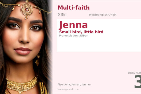 Jenna Name Meaning — Origin, Gender & Details (2025)