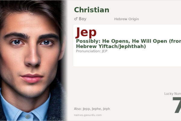Jep Name Meaning — Origin, Gender & Details (2025)