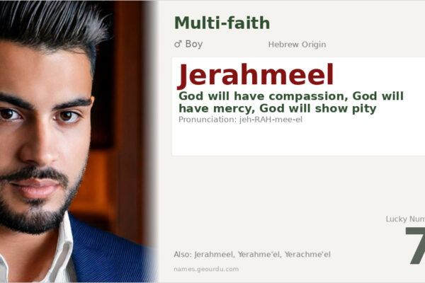 Jerahmeel Name Meaning — Hebrew Origin, Biblical Significance & Details (2025)