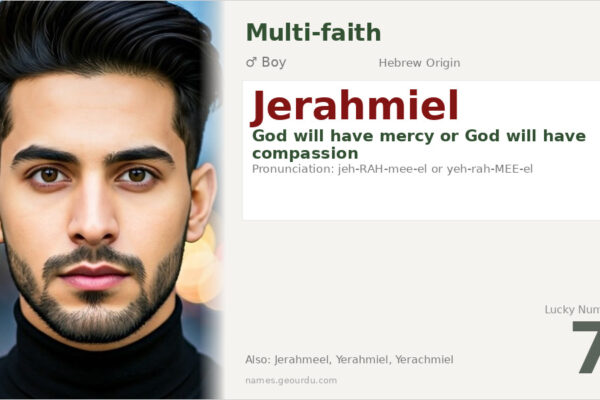 Jerahmiel Name Meaning — Hebrew Origin, Boy Name & Angelic Significance (2025)