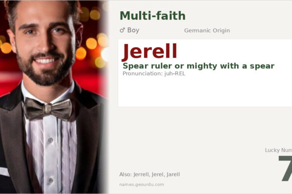 Jerell Name Meaning — Origin, Gender & Details (2025)