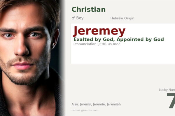 Jeremey Name Meaning — Hebrew Origin, Boy Name & Biblical Significance (2025)