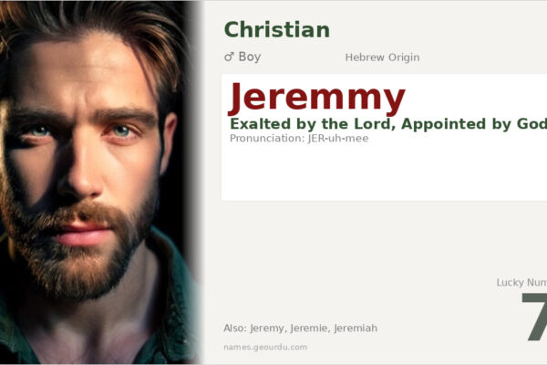 Jeremmy Name Meaning — Hebrew Origin, Boy Name & Details (2025)
