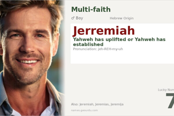 Jerremiah Name Meaning — Hebrew Origin, Boy’s Name & History (2025)