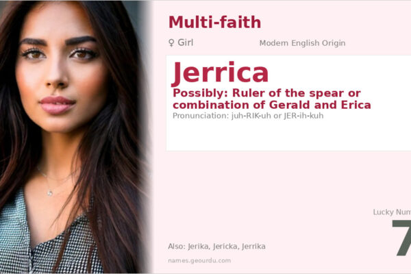 Jerrica Name Meaning — Origin, Gender & Details (2025)