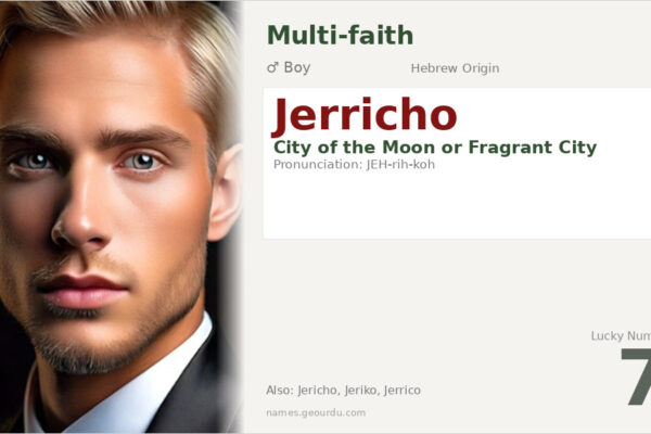 Jerricho Name Meaning — Hebrew Origin, Boy Name & History (2025)